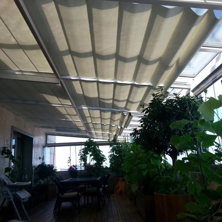 Akustik stor perde uygulaması 4