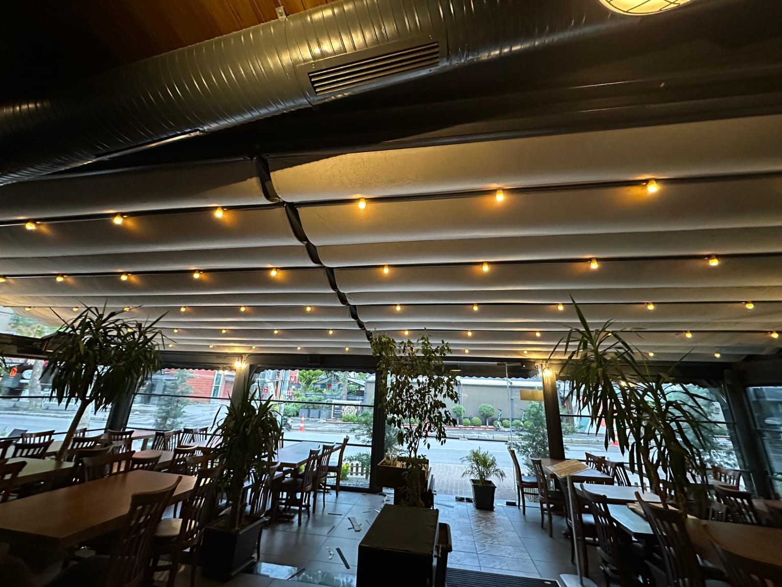 Akustik pergola